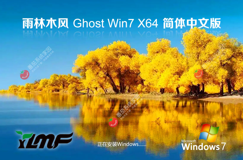 Windows7專業旗艦版下載 雨林木風x64位 Ghost 鏡像 筆記本專用下載